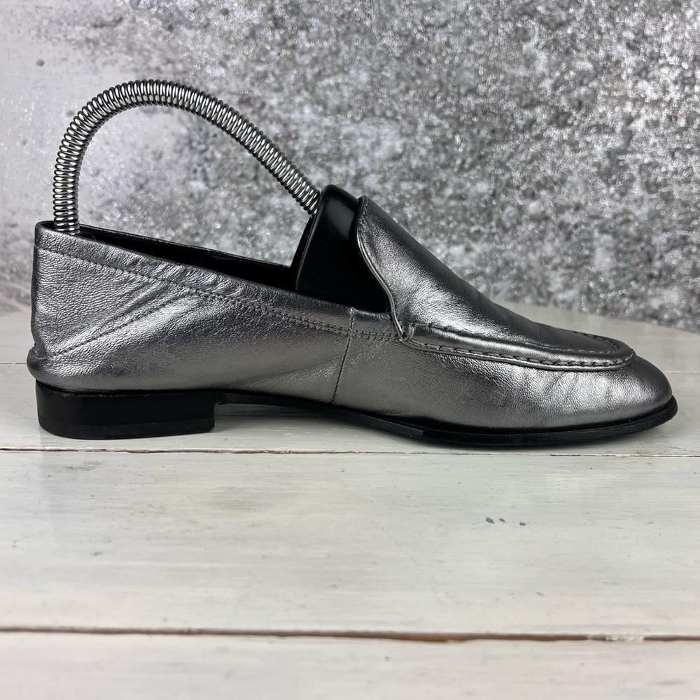 505tst Rag And Bone Alix Silver Slip On 2 Way Loa… - image 2